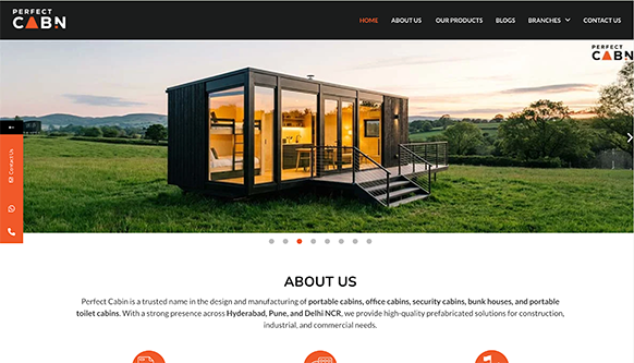 CabinWala website