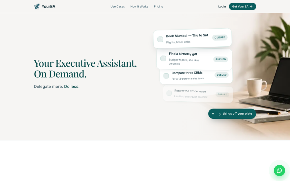 YourEA website